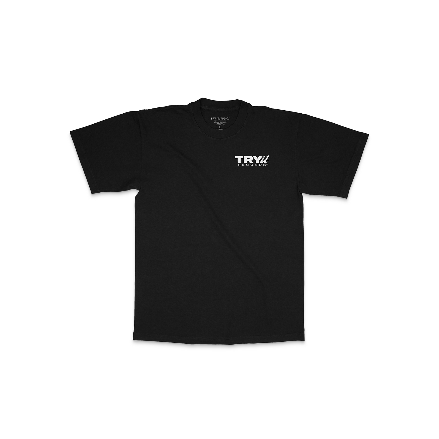 Try it Records Tee (Black)