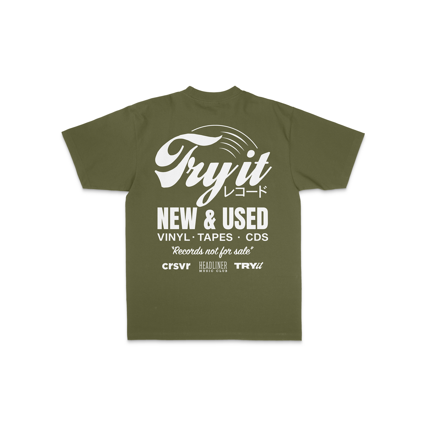 New & Used Records Tee